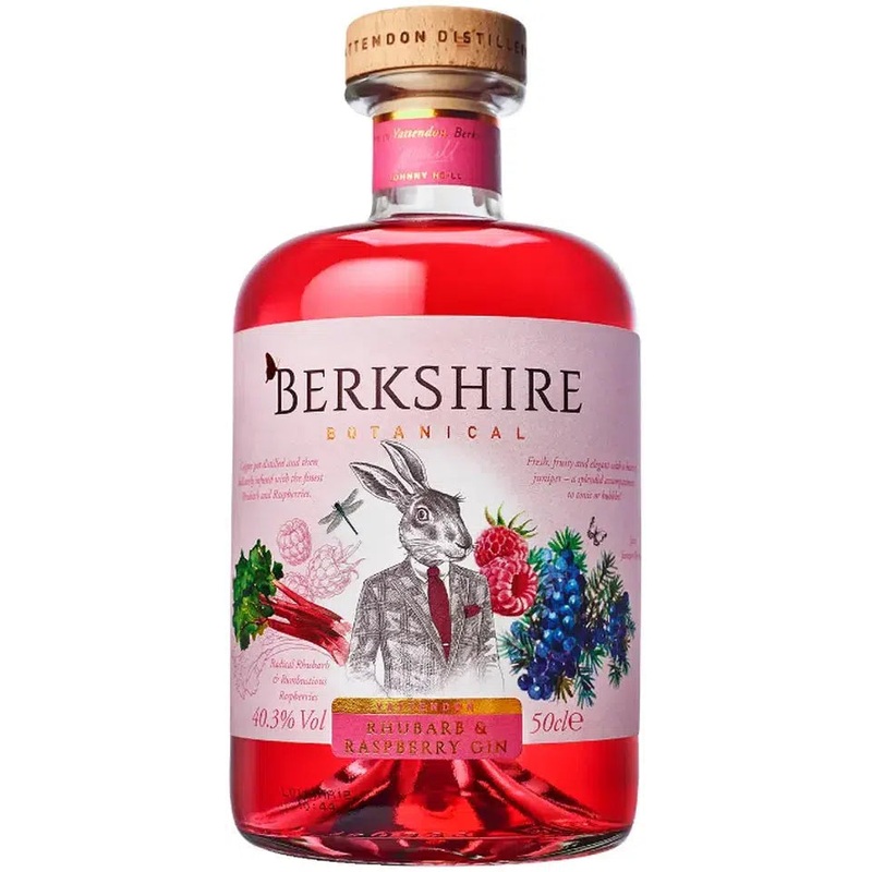 Berkshire Botanical Rhubarb & Raspberry Gin 500ml