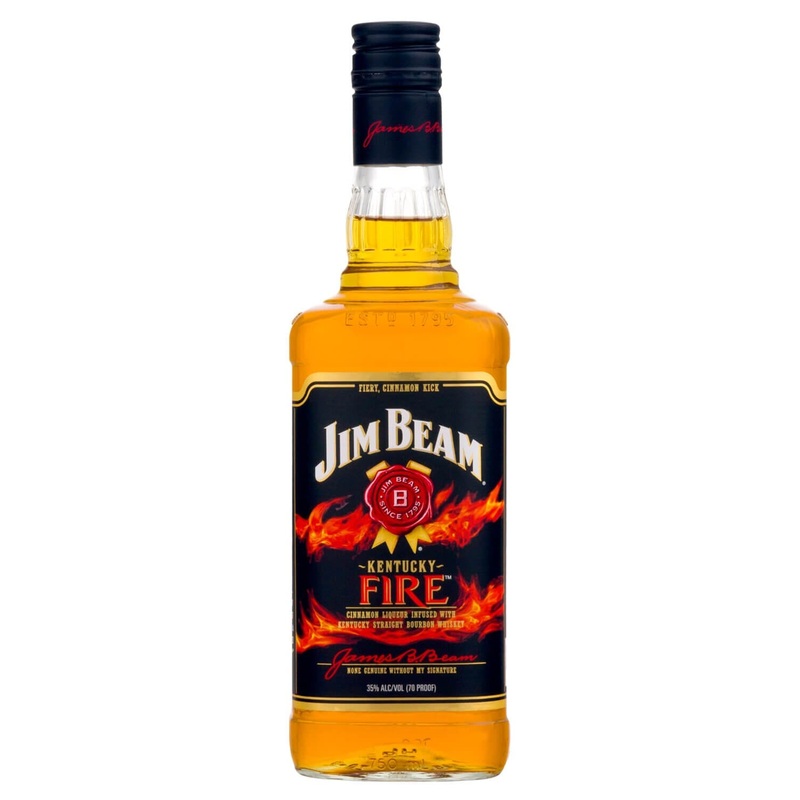 JIM BEAM KENTUCKY FIRE 750ML
