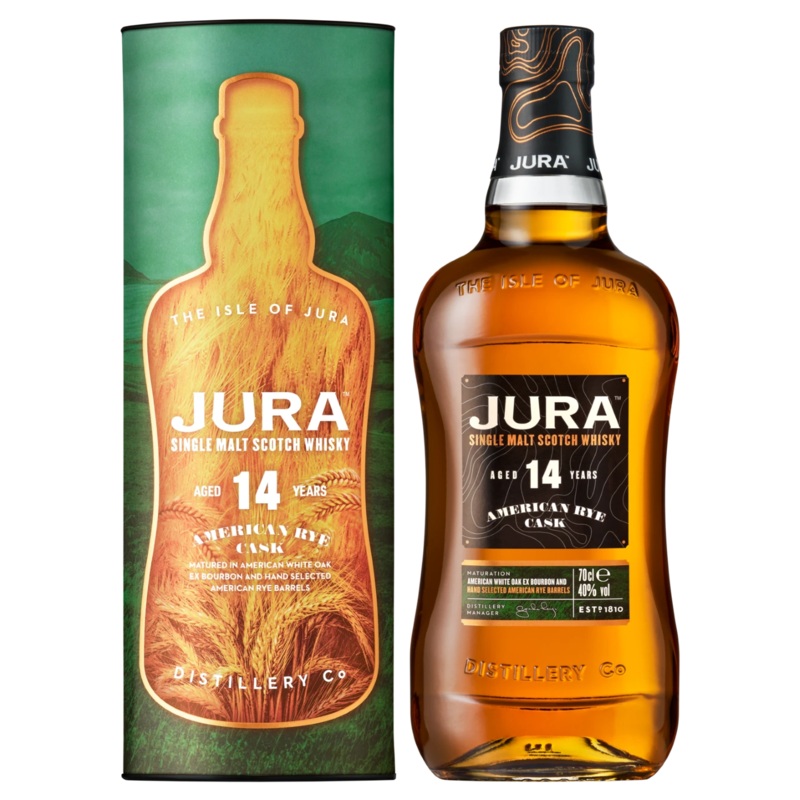 JURA 14YR AMERICAN RYE CASK SINGLE MALT SCOTCH 750ML @ Kelowna [1048969]