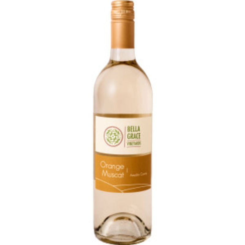 12 Bottle Case Bella Grace Amador Orange Muscat 2022 w/ Shipping Included