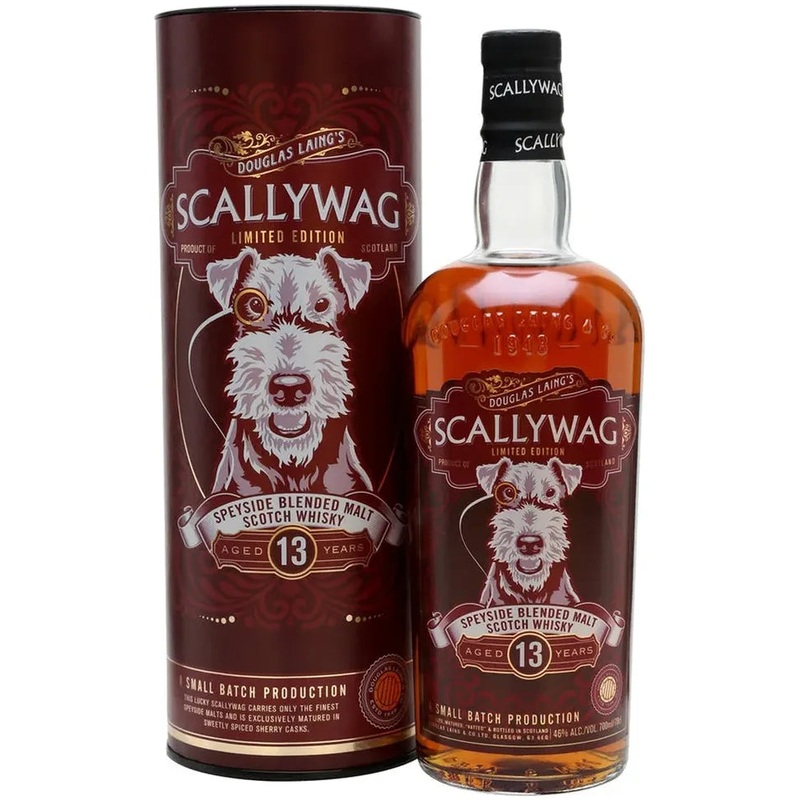 Scallywag 13 Years Old Blended Malt Scotch Whisky Gift Boxed 700ml