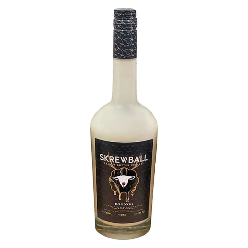 Skrewball Peanut Butter Whiskey Egg Nog 750ML