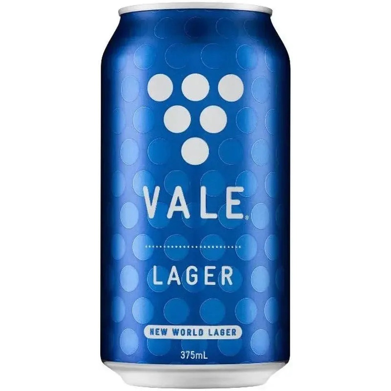Vale Brewing Lager Can 375ml|Case (24)