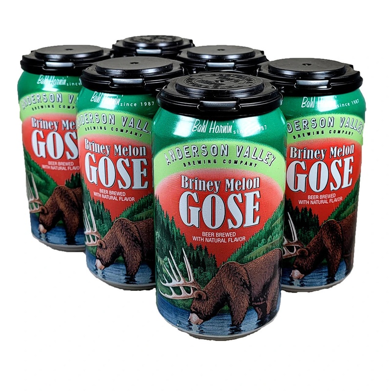 ANDERSON VALLEY BRINEY MELON GOSE 355ML 6PK CAN @ Signal Hill [1018564]