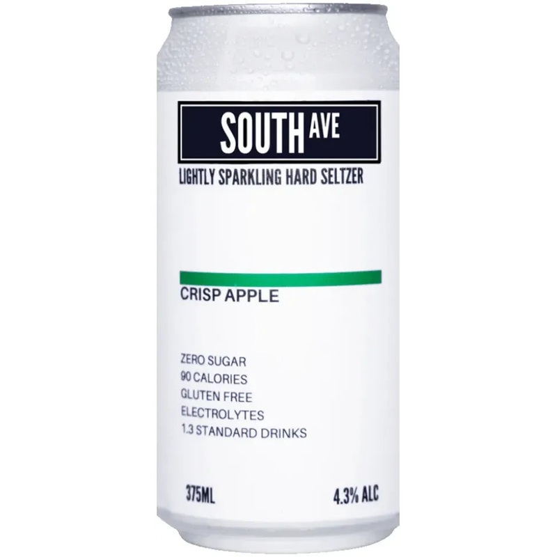 South Ave Seltzer Crisp Apple Seltzer 375ml