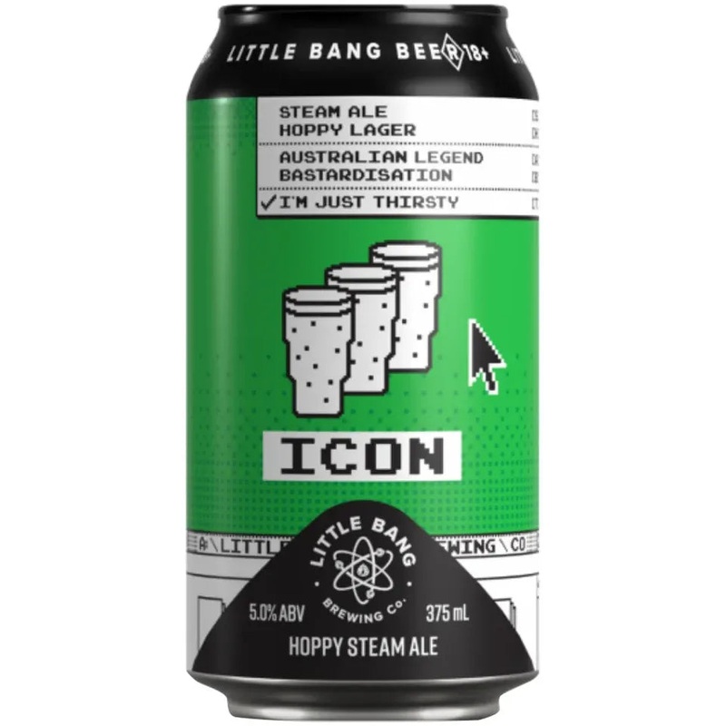 Little Bang Icon Hoppy Steam Ale 375 ml