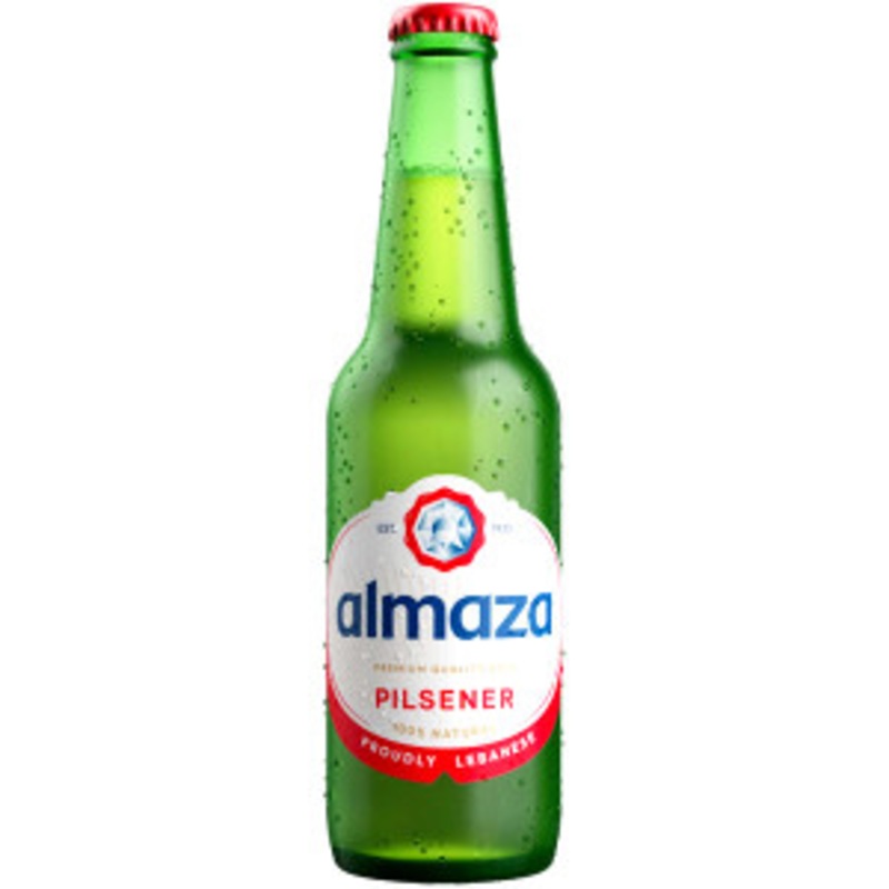 Almaza Pilsener 12oz 6 Pack Bottles