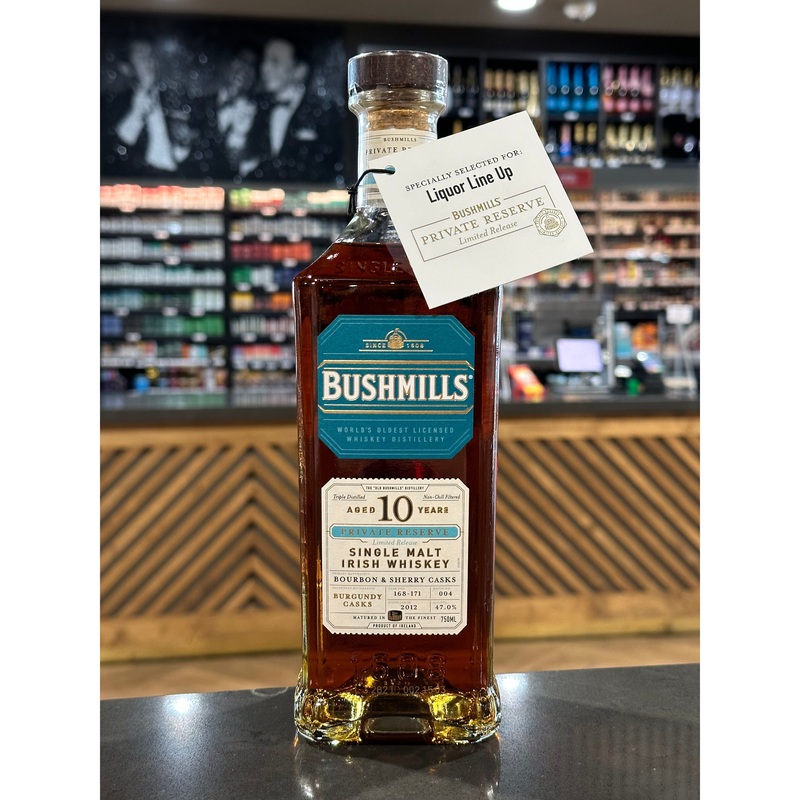 BUSHMILLS | 10 YEAR | PRIVATE RESERVE |  STORE PICK |