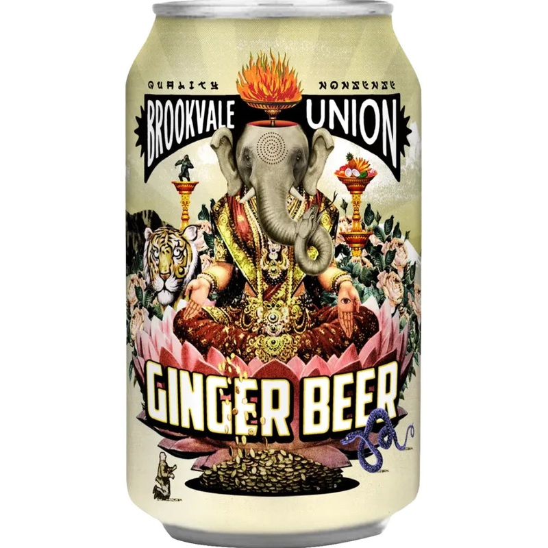 Brookvale Union Ginger Beer 30 Pack Cans 330ml
