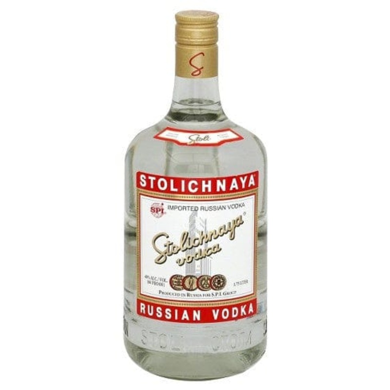STOLICHNAYA VODKA 1.75L