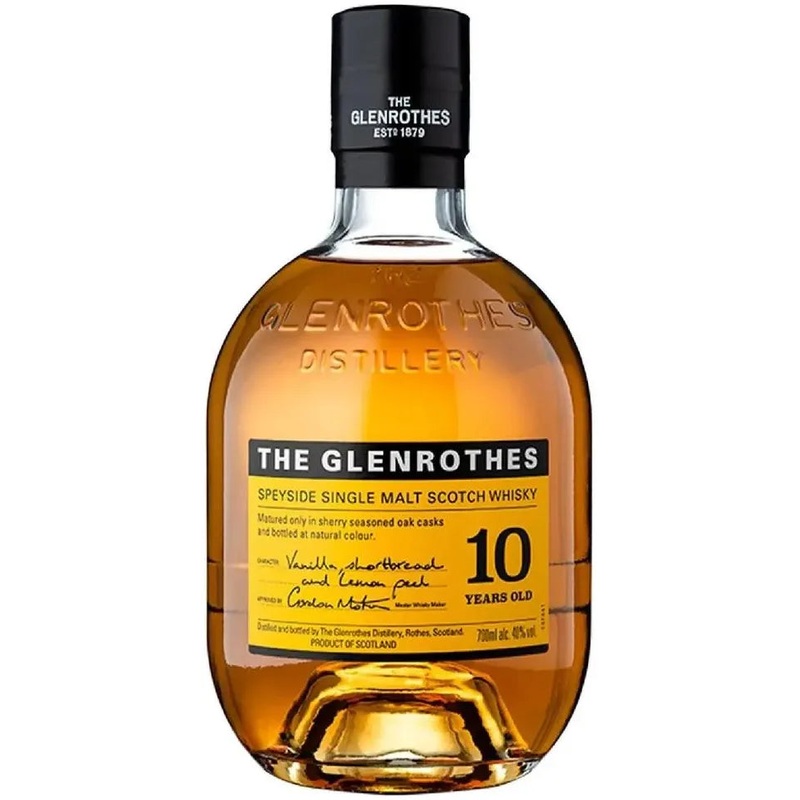 The Glenrothes 10 Year Old Single Malt Scotch Whisky 700ml