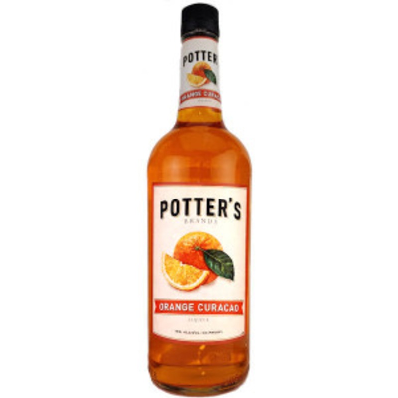 Potter’s Orange Curacao Liqueur 1L