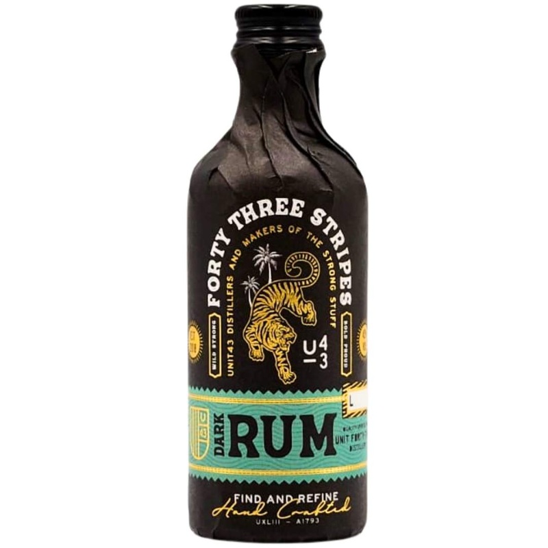Forty Three Stripes Dark Rum 50ml