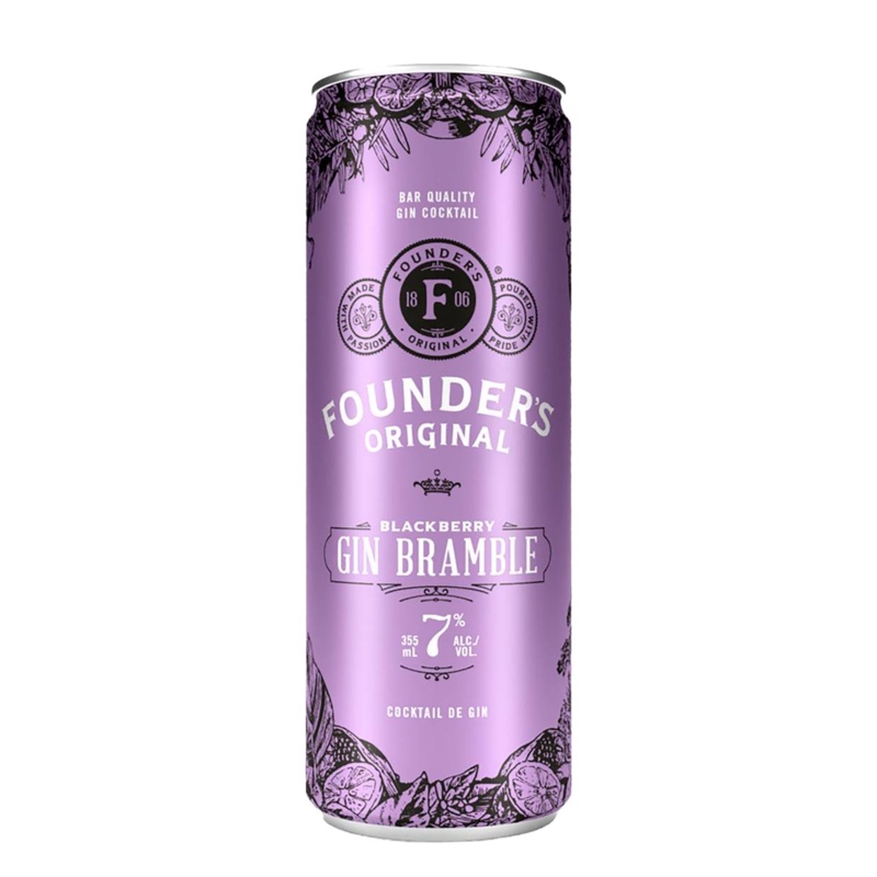 Founder’s Original Blackberry Gin Bramble 4pk Can