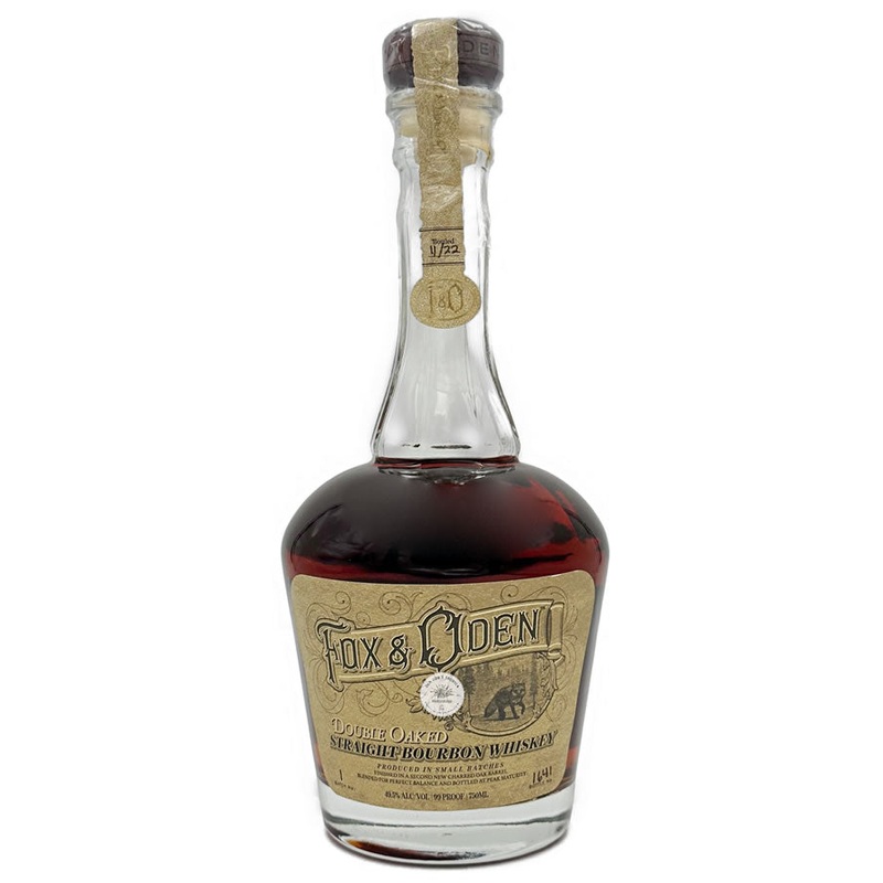 Fox & Oden Double Oaked Straight Bourbon 750ML