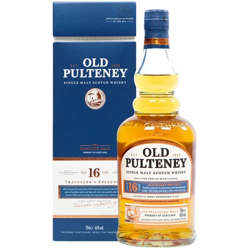 Old Pulteney 16 Year Old Single Malt Scotch Whisky 700ml