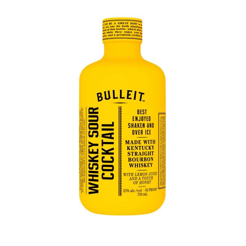 BULLEIT RTD WHISKEY SOUR COCKTAIL 375ML