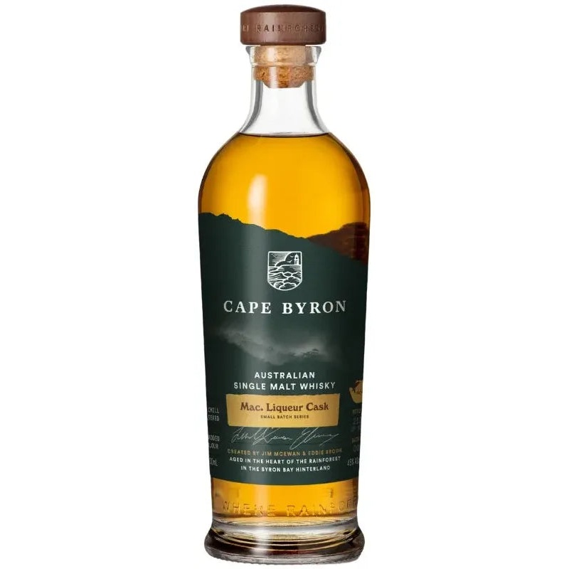 Cape Byron Distillery Mac. Liqueur Cask Single Malt Whisky 700ml