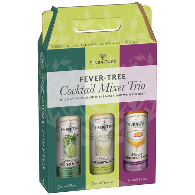 Fever Tree Cocktail Mixer Gift Pack 3 x 500ml