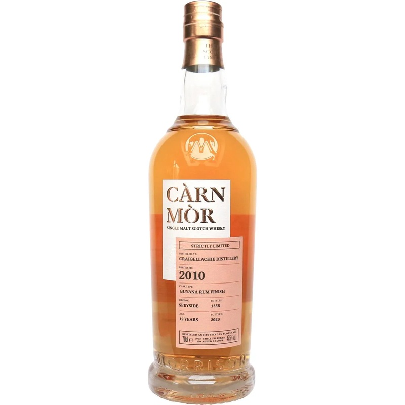 Carn Mor Craigellachie 2010 12 Year Old Single Malt Whisky 700ml