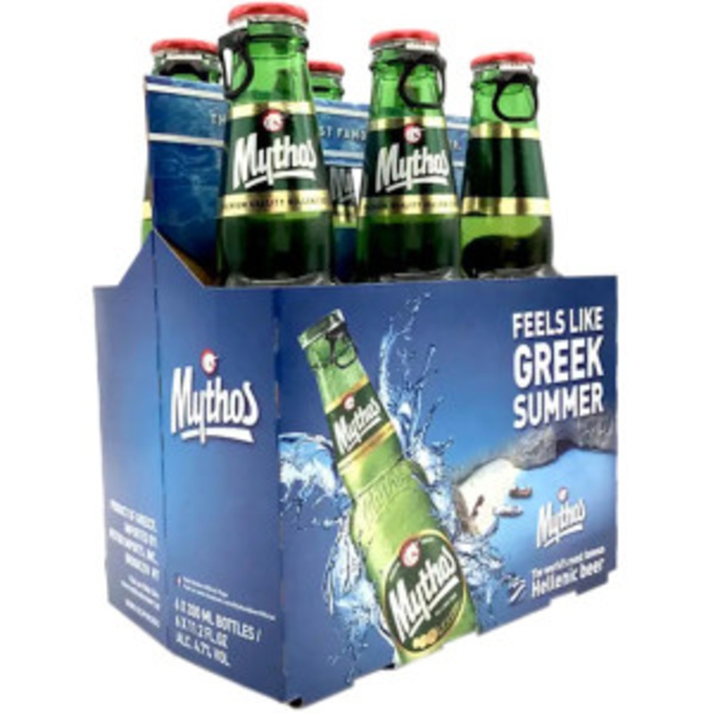 Mythos Greek Lager 330ml 6 Pack Bottles