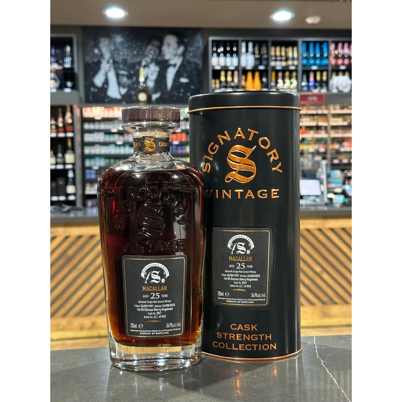 SIGNATORY VINTAGE | THE MACALLAN 25 YEAR | SINGLE CASK | CASK STRENGTH