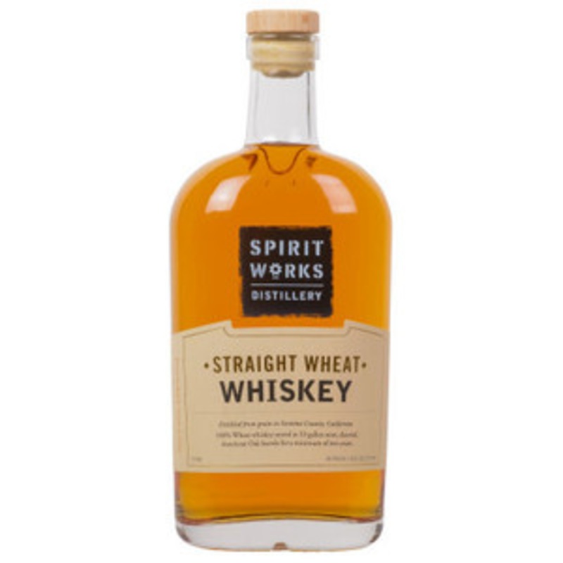 Spirit Works Distillery California Straight Wheat Whiskey 750ml