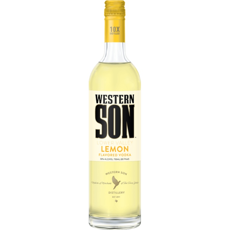 WESTERN SON LEMON VODKA 750ML