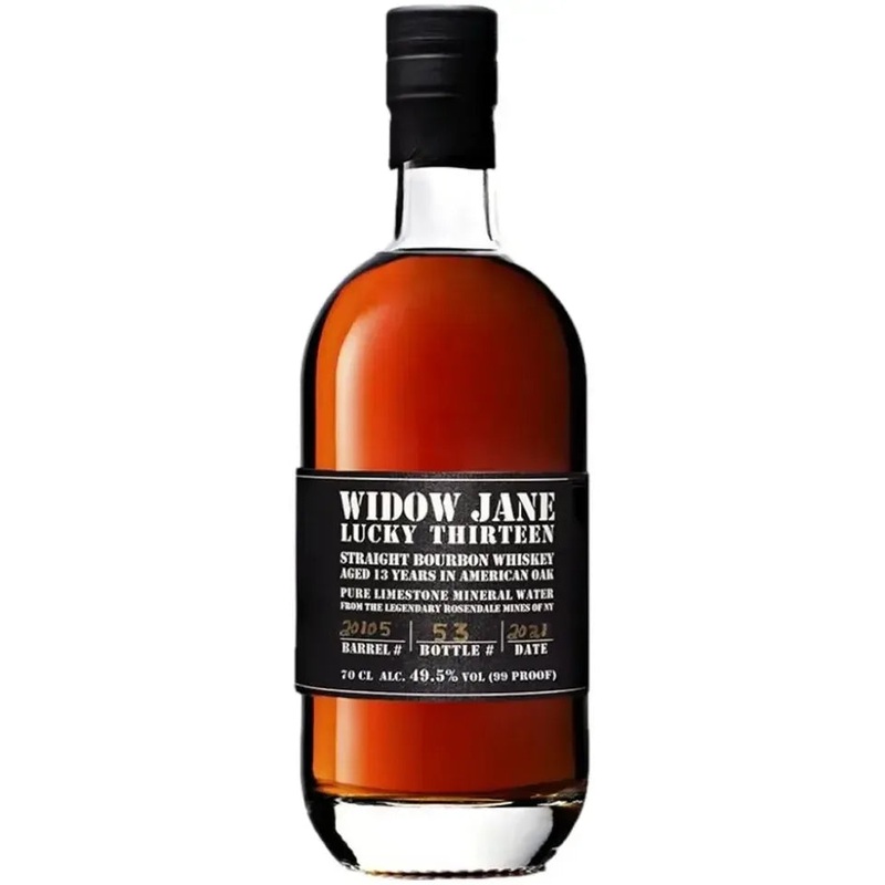 Widow Jane Lucky Thirteen Single Barrel Straight Bourbon Whiskey 750ml