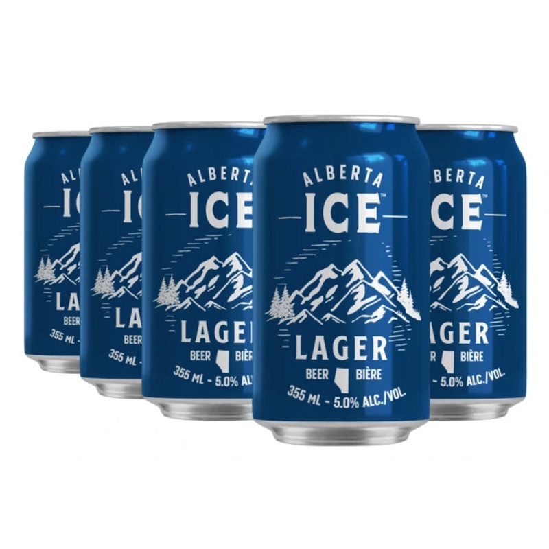 ALBERTA ICE LAGER 355ML 8PK CAN @ Emerald Hills [1048140]