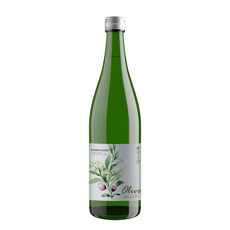 Kawatsuru Olive Junmai Ginjo 720ml Bottle