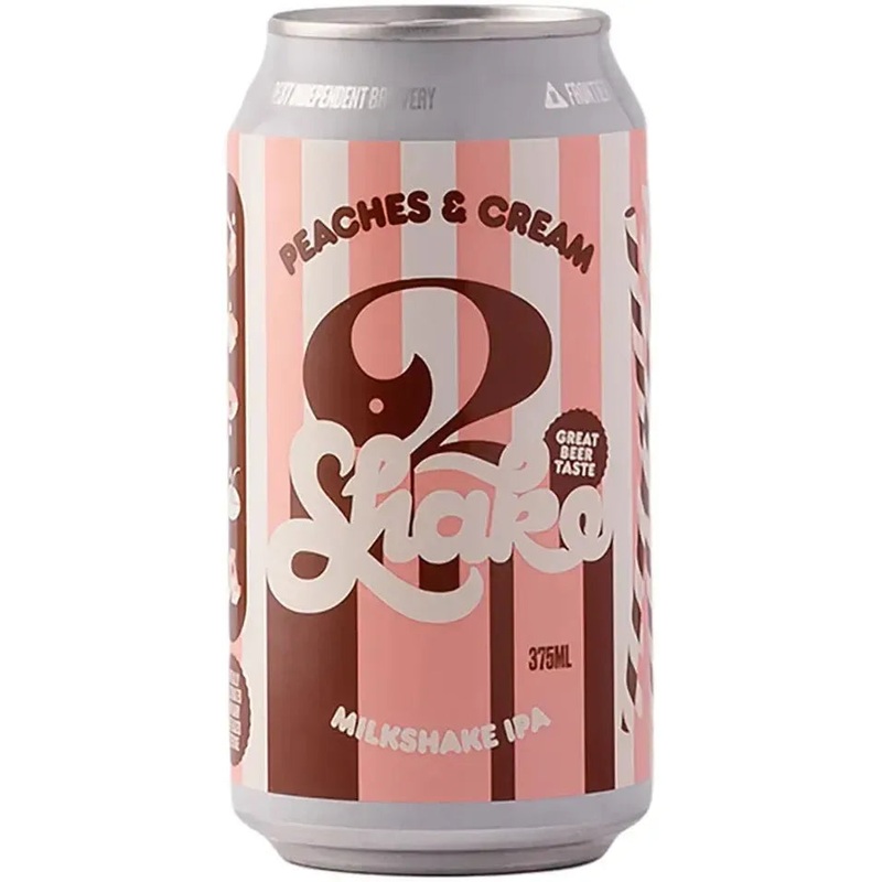 3 Ravens Peaches & Cream Shake 375ml