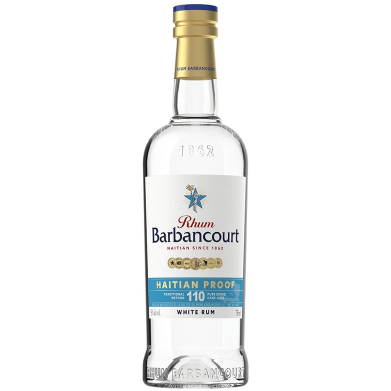 Barbancourt Haitian Proof White Rum 750ML