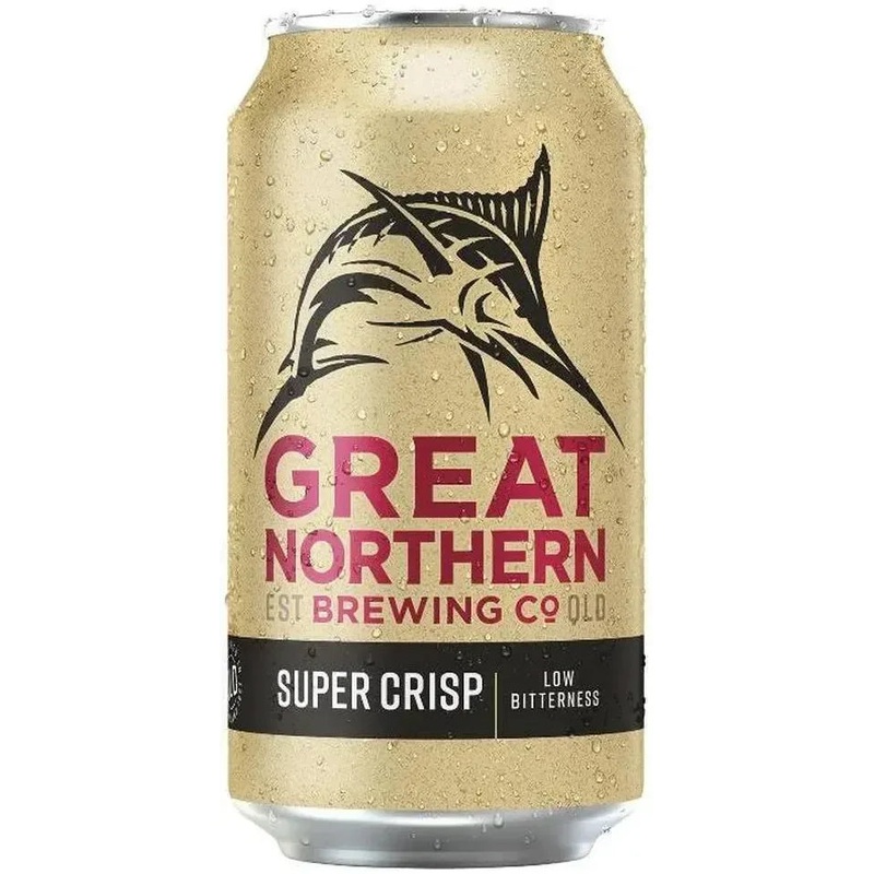 Great Northern Brewing Co Super Crisp Lager Can Case of 30 375ml