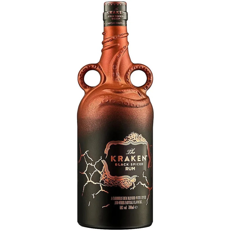 The Kraken Unknown Deep Black Spiced Rum 700ml