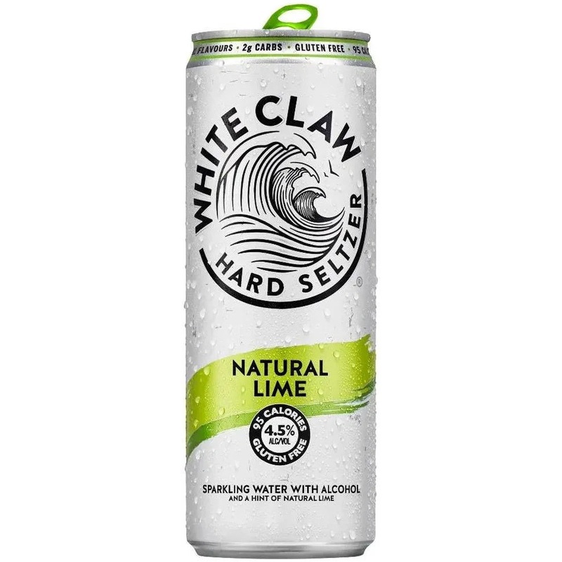 White Claw Natural Lime Hard Seltzer 330ml