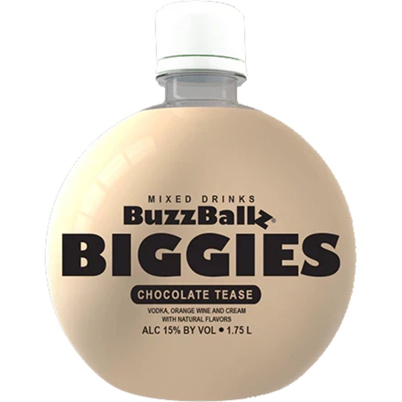 Buzzballz Biggies Chocolate Tease 1.75L