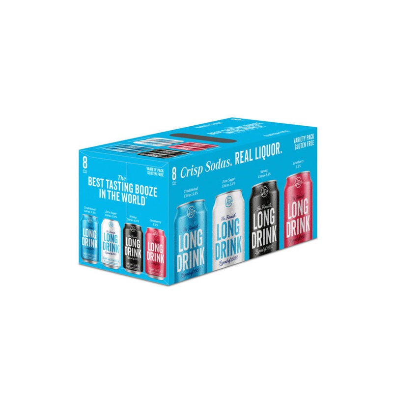 Long Drink Variety 8Pk