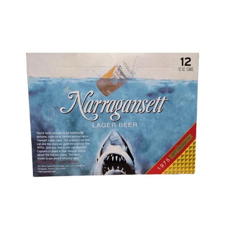 NARRAGANSETT LAGER 1975 LIMITED EDITION 12PK