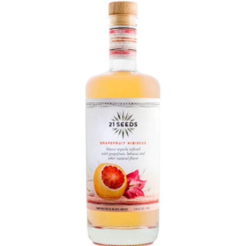 21Seeds Grapefruit Hibiscus Blanco Tequila 750ml