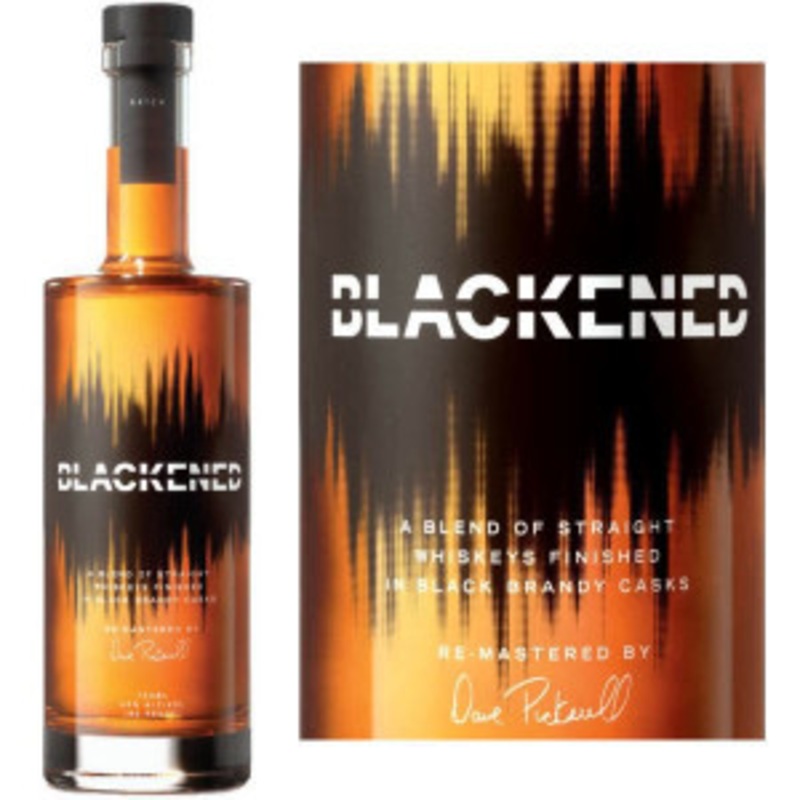 Blackened by Metallica Batch 124 American Whiskey 750ml