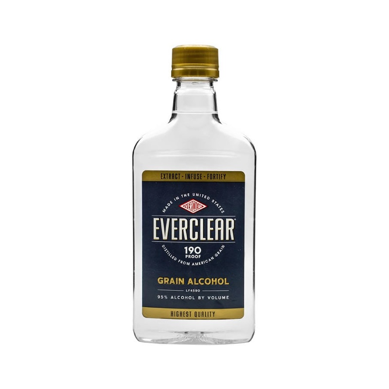 Everclear Grain Alcohol 190 Proof 375ML