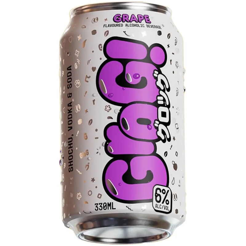 Grog Grape 330ml|Case (16)