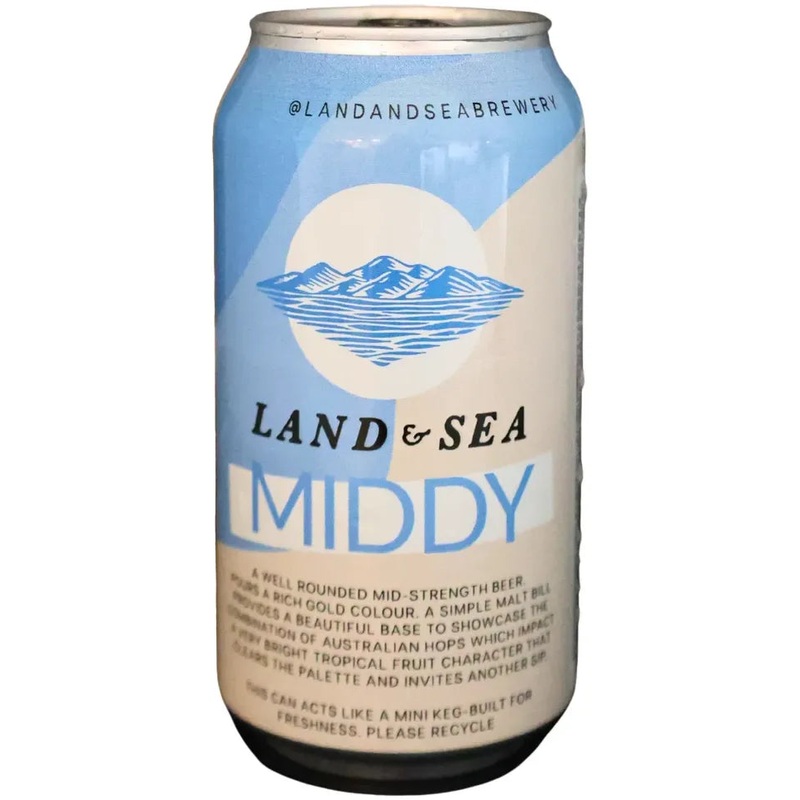 Land & Sea The Middy Beer 375ml