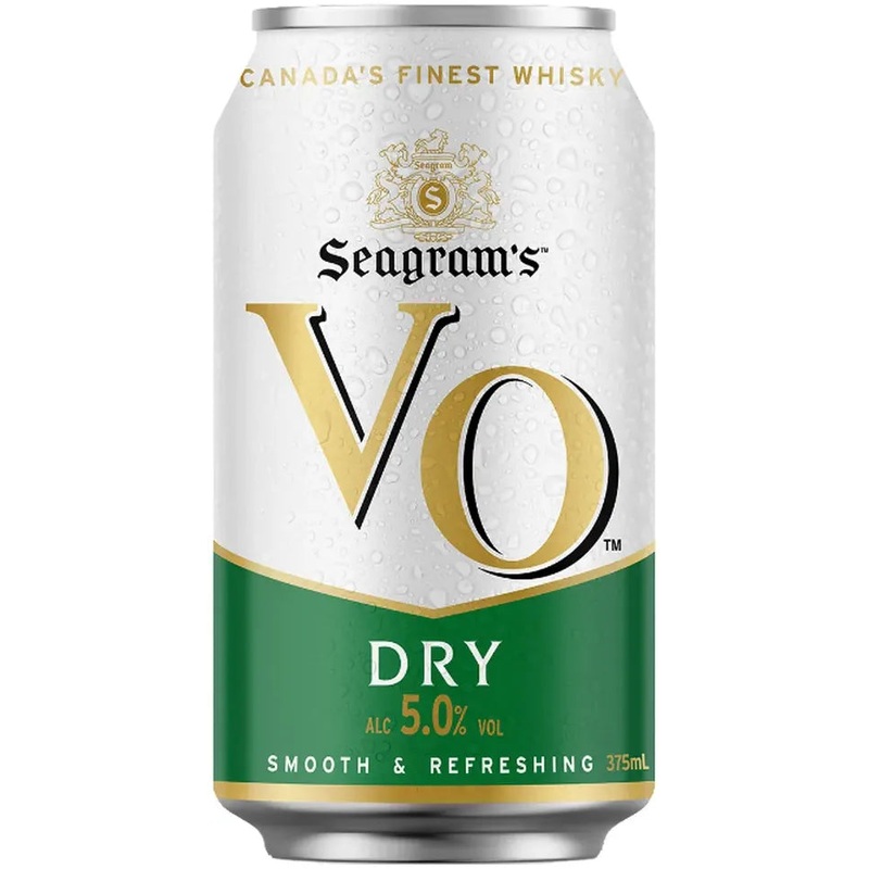 Seagram’s VO & Dry 375ml|Case (24)