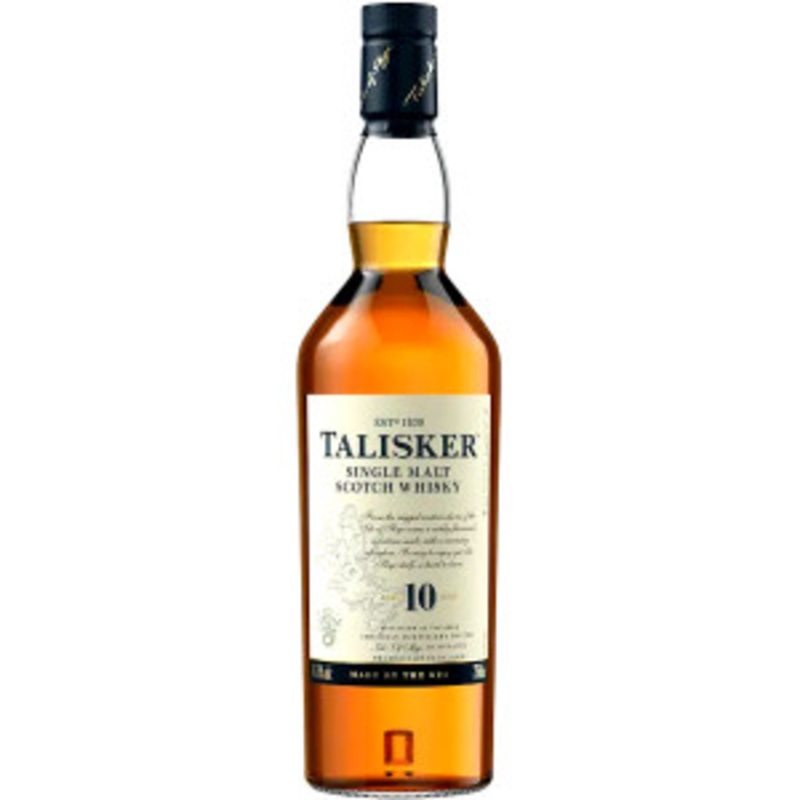Talisker 10 Year Old Isle of Skye Single Malt Scotch 750ml