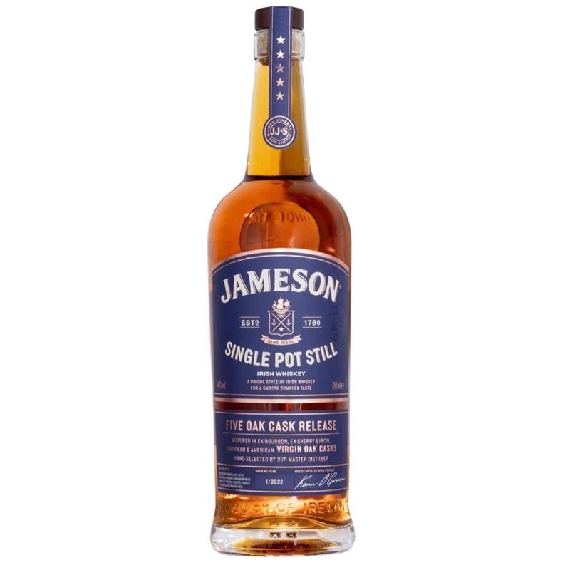 Jameson Single Pot Still – Five Oak Cask Release