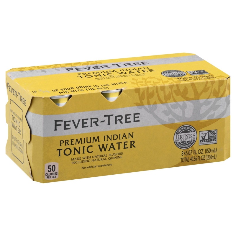 FEVER TREE TONIC WATER 8PK CANS