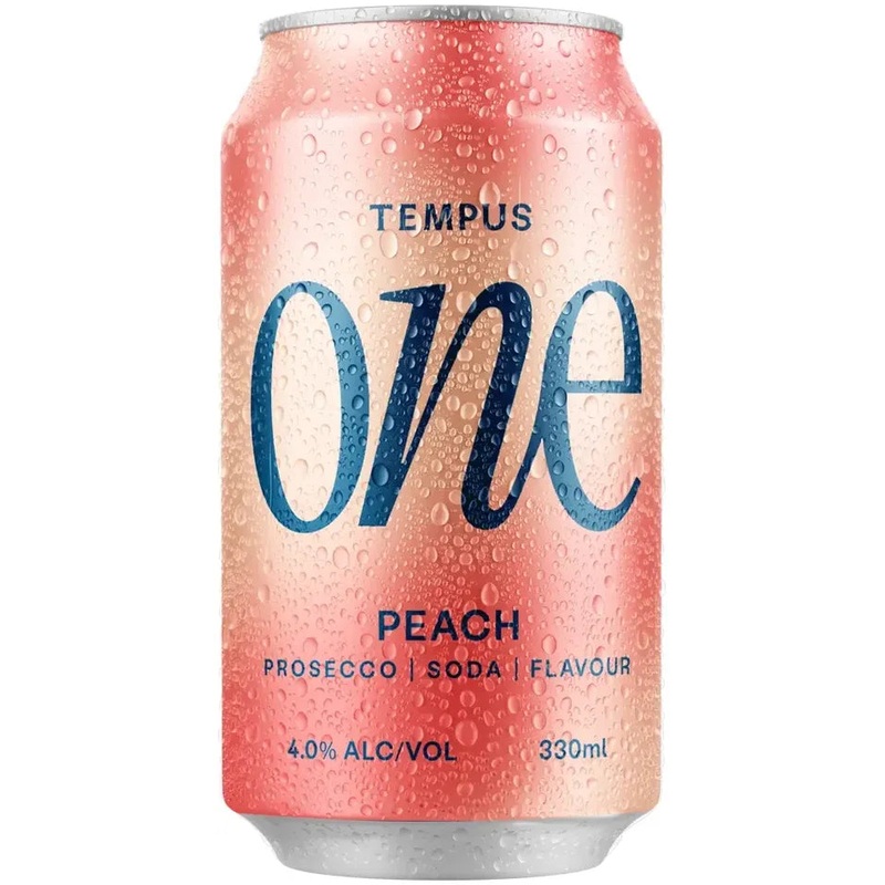 Tempus One Peach 330ml|Case (24)
