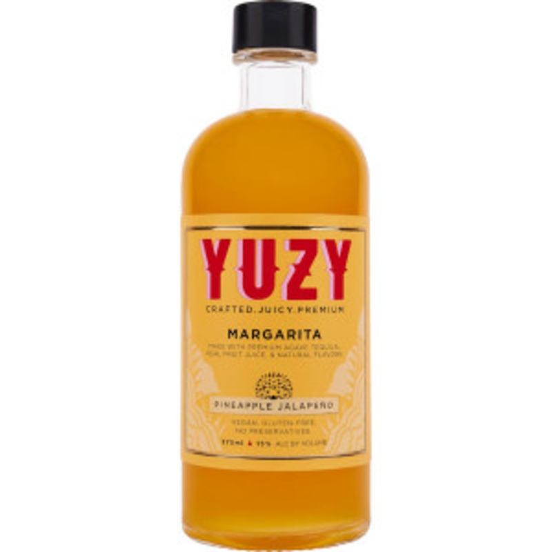 Yuzy Margarita Pineapple Jalapeno Ready To Drink Cocktail 375ml